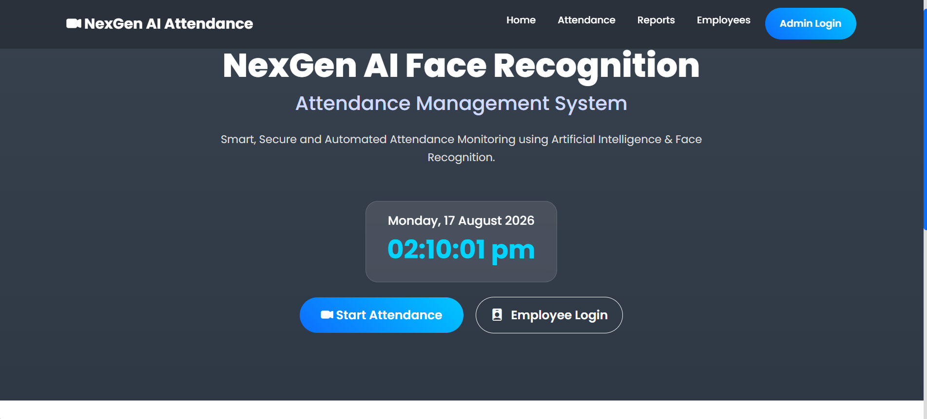 AI Technology Website Template
